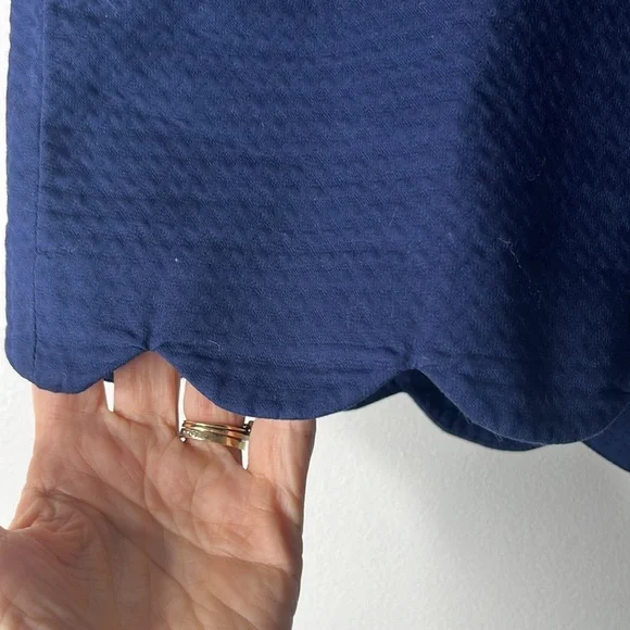 Lilly Pulitzer Buttercup Shorts in Color True Navy, Size 10. - Picture 4 of 11